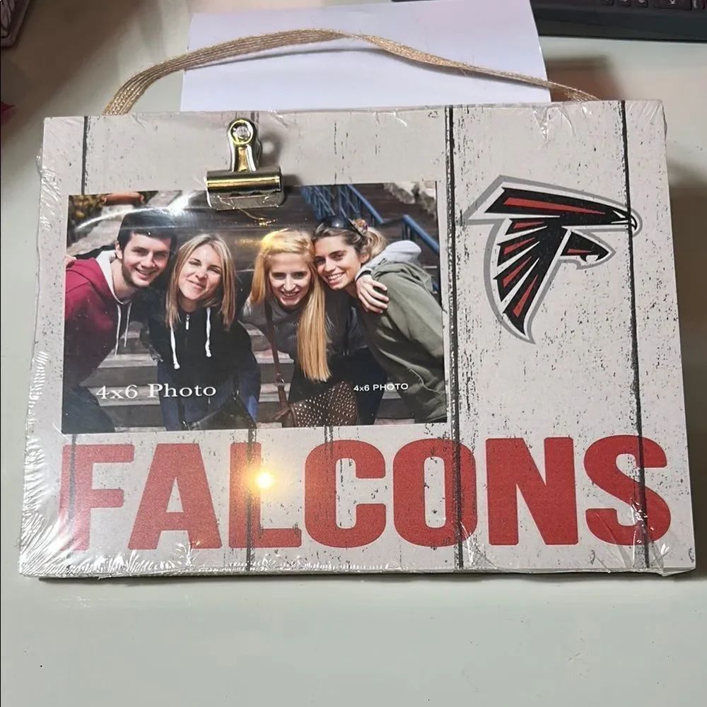 NFL Falcons Red and Black Photo Frame